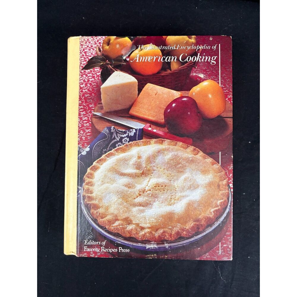 The Illustrated Encyclopedia of American Cooking copyright date of 1986